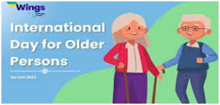INTERNATIONAL DAY OF 
                                        OLDER PERSONS 17 October 23