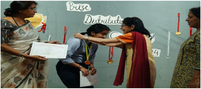  REPORT ON PRIZE DISTRIBUTION OF SPORTS DAY AND ABHIVYAKTI