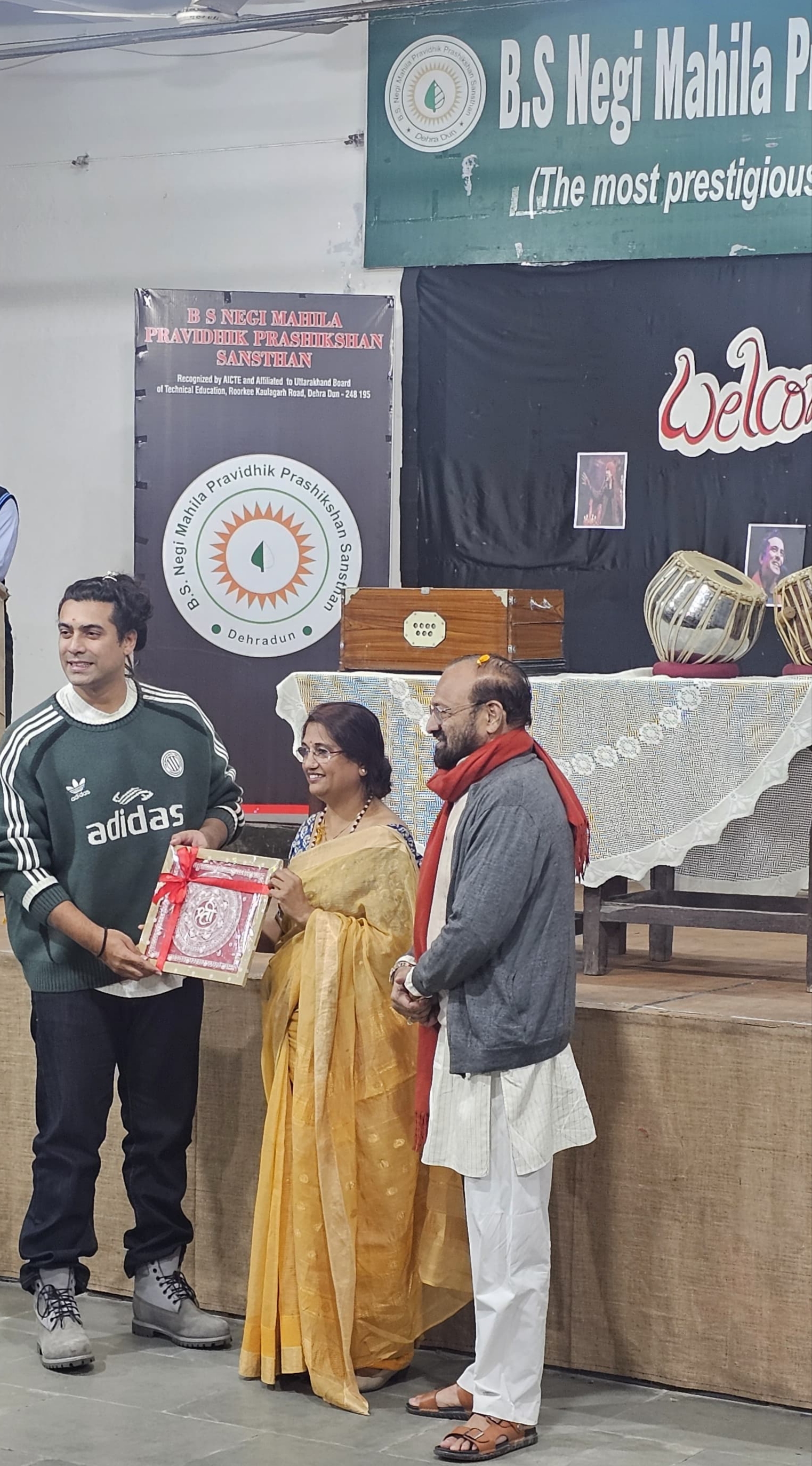 sports minister (occassion of doon yoga) on the occasion of Abhivyakti'25 