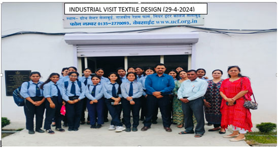 INDUSTRIAL VISIT TEXTILE DESIGN
